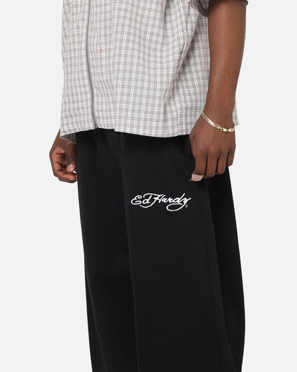Ed Hardy Boxer Trackpants Black