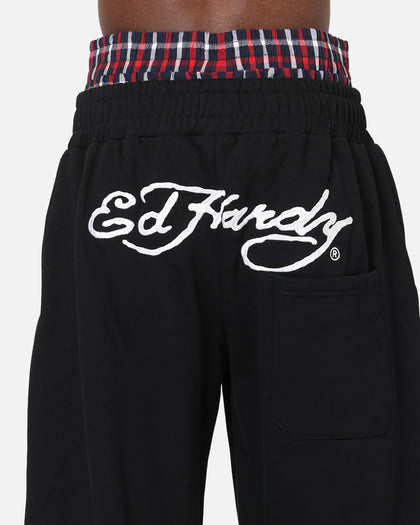 Ed Hardy Boxer Trackpants Black