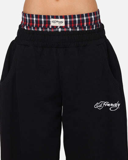 Ed Hardy Boxer Trackpants Black
