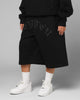 Loiter Destruct Sweat Shorts Black