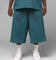 Loiter Destruct Sweat Shorts Teal