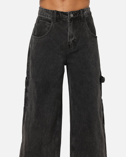 Carre Baggy Carpenter Jeans Black