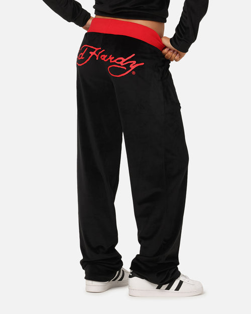 Ed Hardy Women's Ed Hardy Trackpants Black/Red