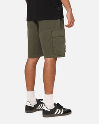 S Double Classic Cut Cargo Shorts Army