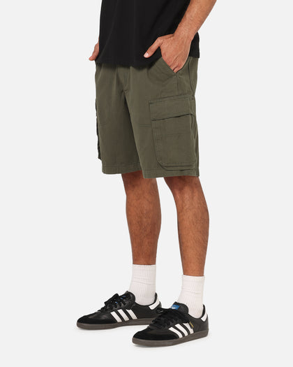 S Double Classic Cut Cargo Shorts Army