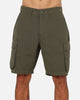 S Double Classic Cut Cargo Shorts Army