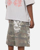 Ed Hardy Distress Camo Carpenter Jorts Camo