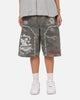 Ed Hardy Distress Camo Carpenter Jorts Camo
