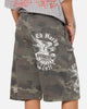 Ed Hardy Distress Camo Carpenter Jorts Camo