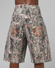 Loiter Biker Jorts Real Tree Camo