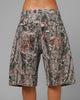 Loiter Biker Jorts Real Tree Camo