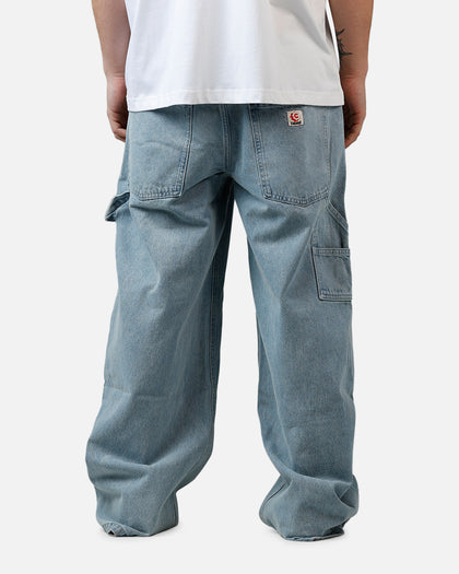 Carre Baggy Work Jeans Light Blue Wash