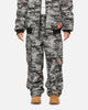 Carre Camo Baggy Pants Black Camo