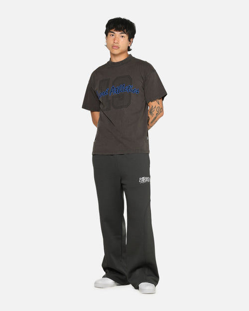 Carre Off Grid Panelled Trackpants Dark Grey
