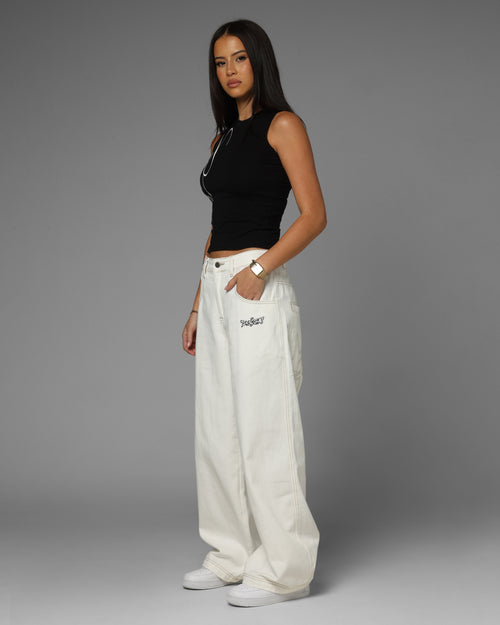 Loiter Star Born Jeans Off White