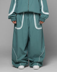 Loiter Spray Day Trackpants Teal