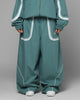 Loiter Spray Day Trackpants Teal