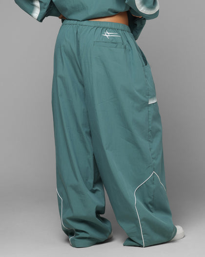 Loiter Spray Day Trackpants Teal