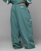 Loiter Spray Day Trackpants Teal