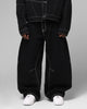 Loiter Biker Raver Jeans Black