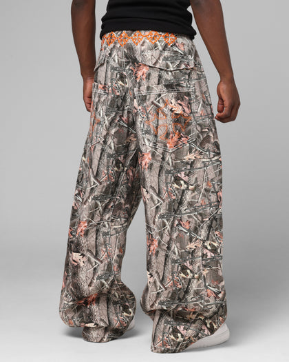 Loiter Biker Raver Jeans Real Tree Camo