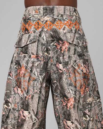 Loiter Biker Raver Jeans Real Tree Camo