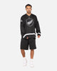 Mitchell & Ness All Black Rugby Union Classic Mesh Shorts Solid Black