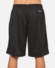 Mitchell & Ness All Black Rugby Union Classic Mesh Shorts Solid Black