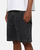 X-Large Carpenter Bull Denim 91 Shorts Washed Black