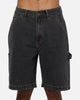 X-Large Carpenter Bull Denim 91 Shorts Washed Black