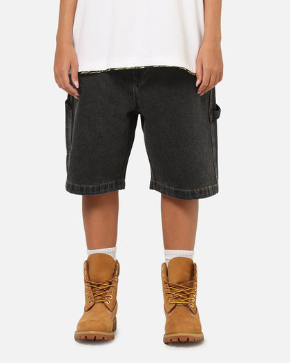 X-Large Carpenter Bull Denim 91 Shorts Washed Black
