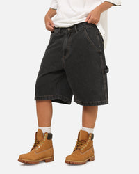 X-Large Carpenter Bull Denim 91 Shorts Washed Black