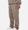 Jordan Jumpman Brooklyn Fleece Oversized Open-Hem Pants Olive Grey/Black