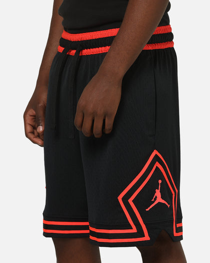 Jordan Dri-FIT Sport Diamond Shorts Black/Infrared