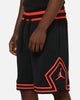 Jordan Dri-FIT Sport Diamond Shorts Black/Infrared