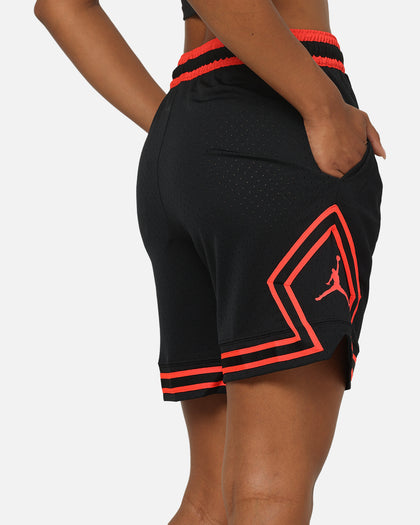 Jordan Dri-FIT Sport Diamond Shorts Black/Infrared