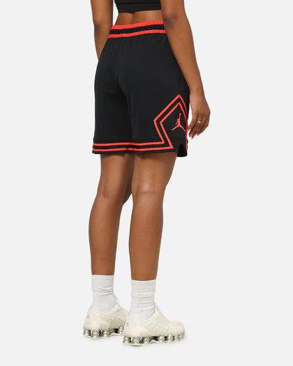 Jordan Dri-FIT Sport Diamond Shorts Black/Infrared