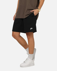 Nike Club Knit Shorts Black/White