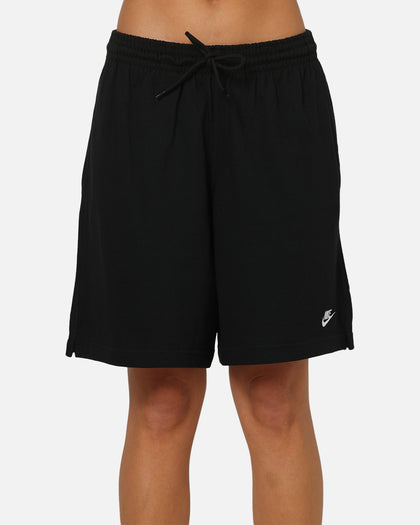 Nike Club Knit Shorts Black/White