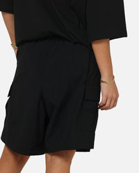Nike Sportswear Club Utility Shorts Black/White