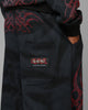 Loiter X Yu-Gi-Oh! Slifer Sky Dragon Sweatpants Black Wash