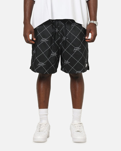 Nike Sportswear Club Woven Flow Shorts Black/Black/White