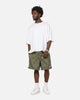 Nike Sportswear Club Woven Flow Shorts Medium Olive/White