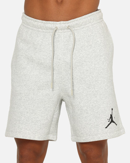 Jordan Jumpman Fleece Shorts Grey Heather/Black
