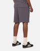 Adidas Trefoil Essentials Waffle Shorts Grey Strata