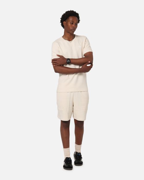 Adidas Trefoil Essentials Waffle Shorts Wonder White