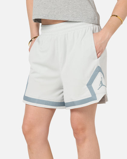 Jordan Women's Dri-FIT 4" Diamond Shorts Light Silver