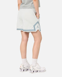 Jordan Women's Dri-FIT 4" Diamond Shorts Light Silver
