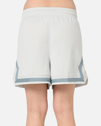 Jordan Women's Dri-FIT 4" Diamond Shorts Light Silver