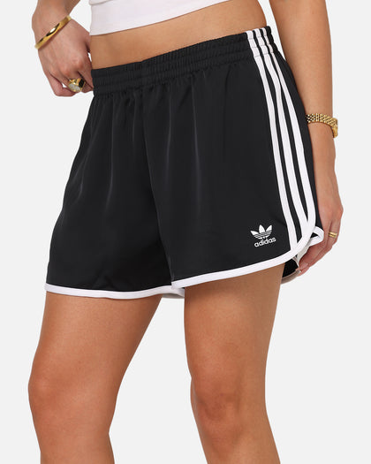 Adidas Women's Adicolor 3-Stripes Sprinter Shorts Black